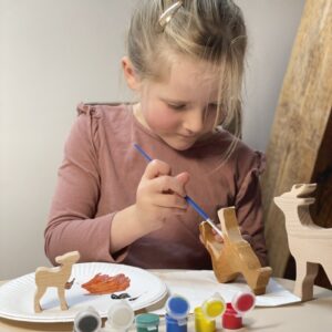 Set de pictat Familia de căprioare Egmont Toys