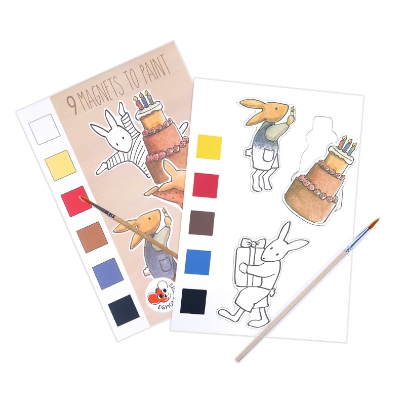 Iepurași magnetici Egmont Toys