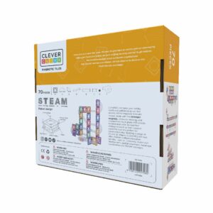 Circuit pastel cu bile 70 piese Cleverclixx.