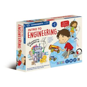 Kit STEM inginerie Genius Toy cu 21 experimente pentru copii