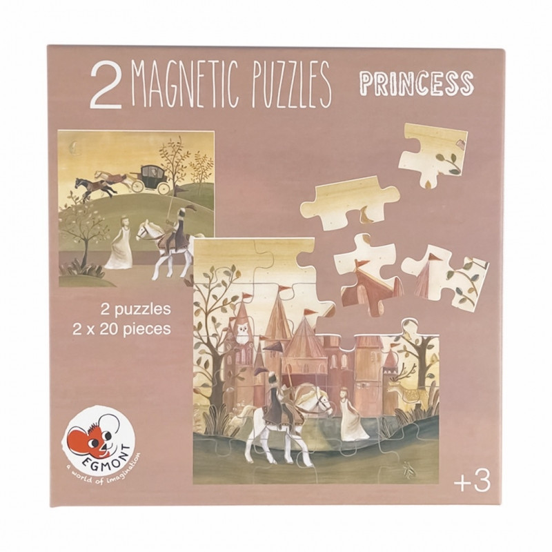 puzzle magnetic Prințese Egmont Toys