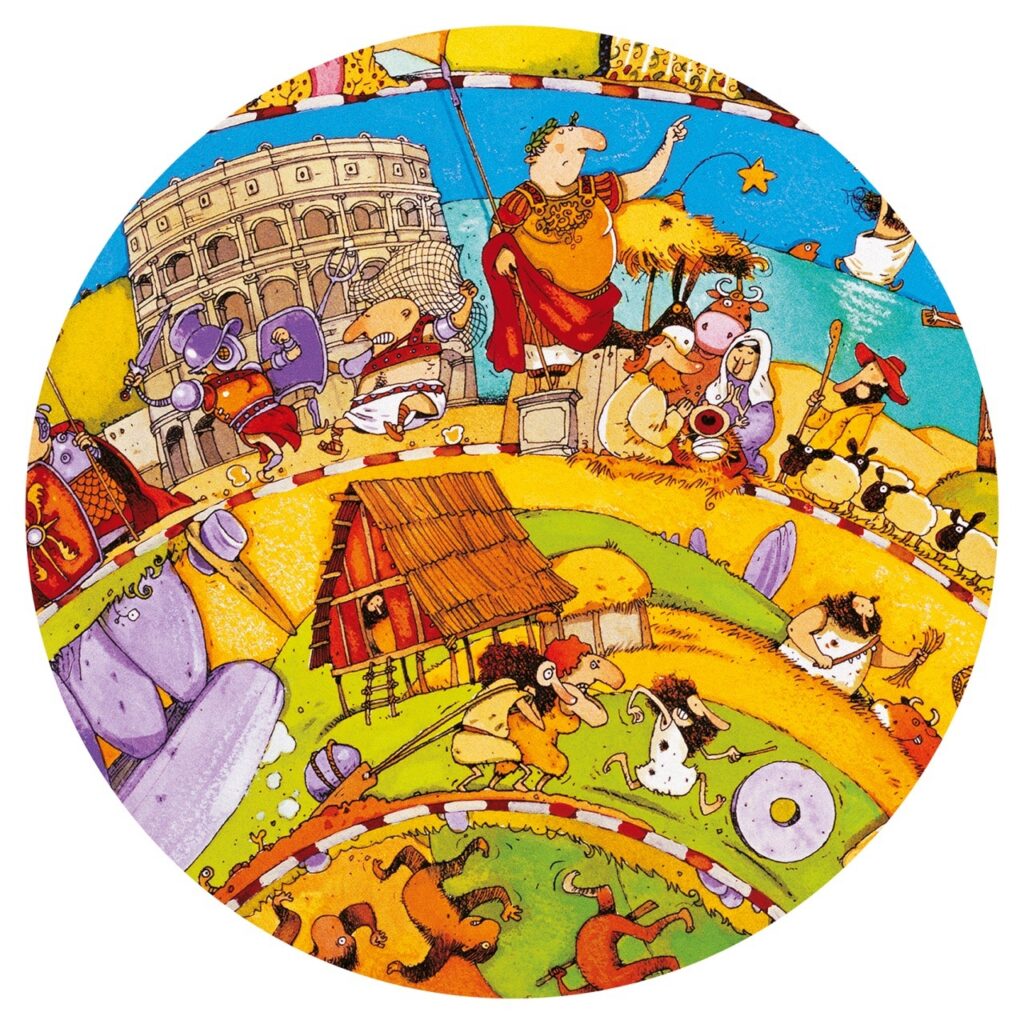 Puzzle observație Evoluție, Djeco