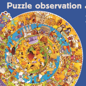 Puzzle observație Evoluție, Djeco