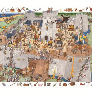 Puzzle observație Fortăreața, Djeco