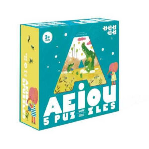 Puzzle vocale AEIOU Londji pentru alfabet și învățare prin joacă