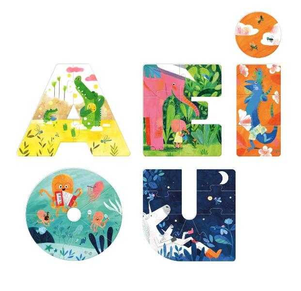 Puzzle vocale AEIOU, Londji