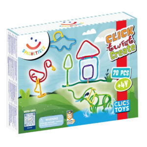 Set magnetic de construit Spaghetteez 70 piese pentru creativitate și logică