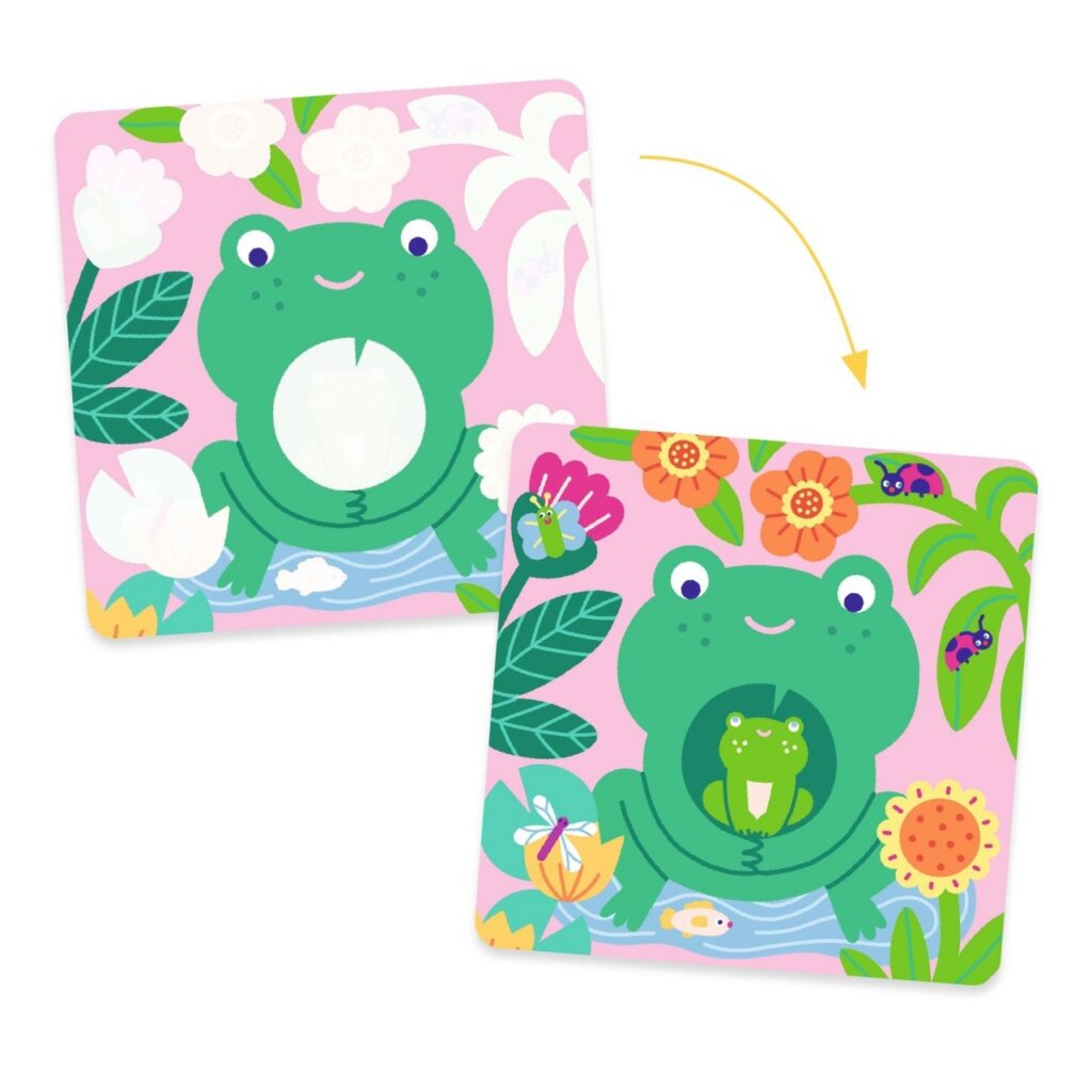 Set pictură cu apă Animale din grădină Djeco