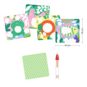 Set pictură cu apă Animale din grădină Djeco