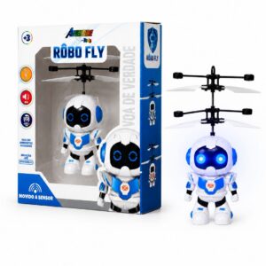Robot zburător cu senzor