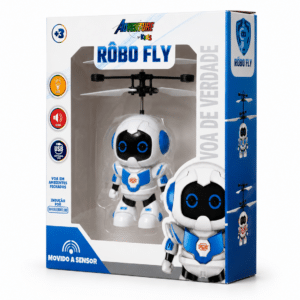 Robot zburător cu senzor