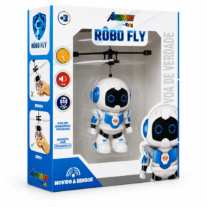 Robot zburător cu senzor
